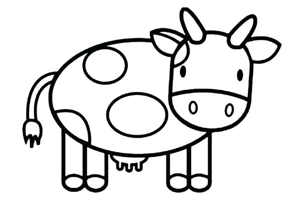 600x412 Pretty Inspiration Cow Coloring Page Colouring Pages Speaks