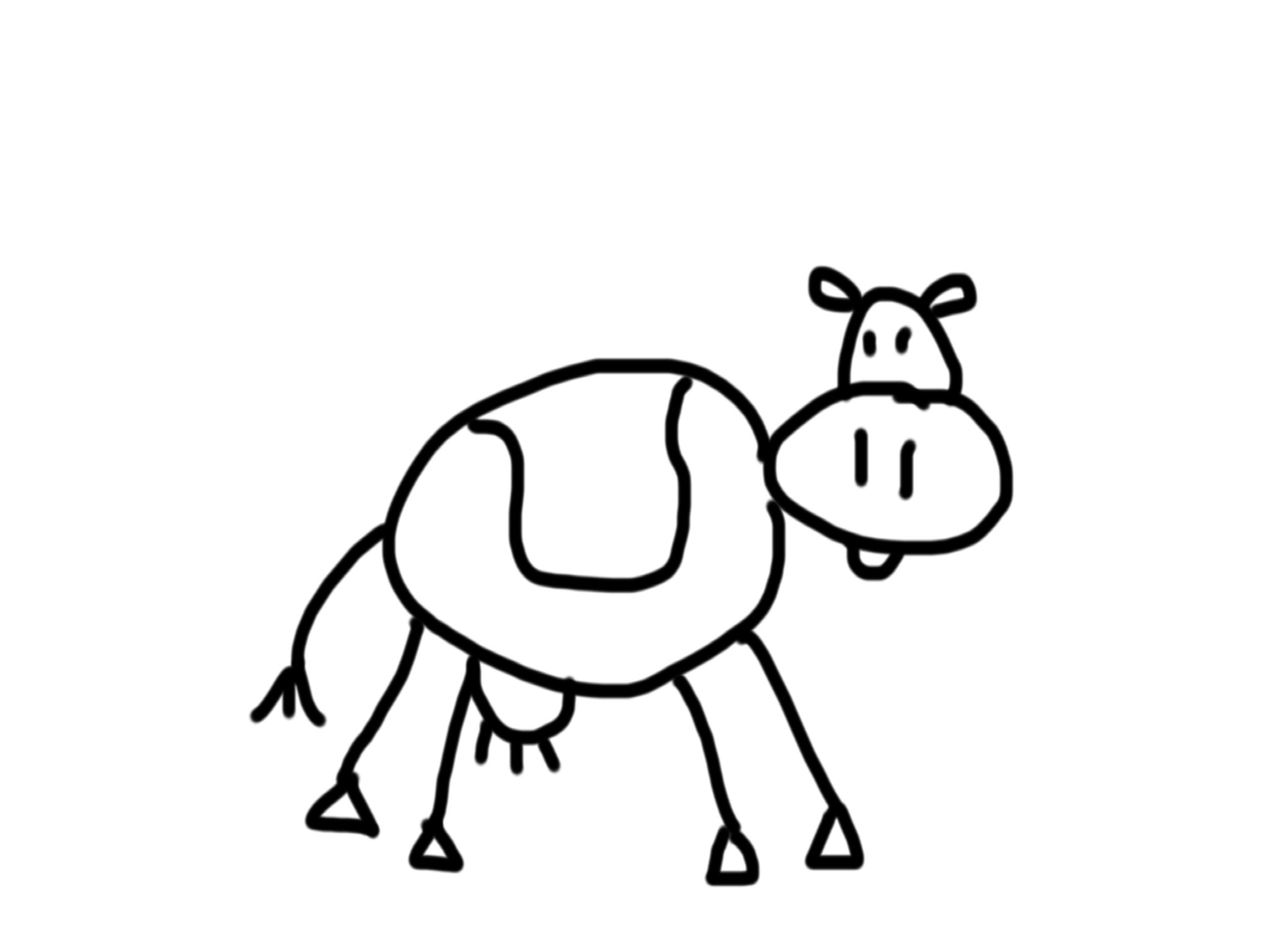 2048x1536 Steve From Blue's Clues Taught Me To Draw A Cow (And More