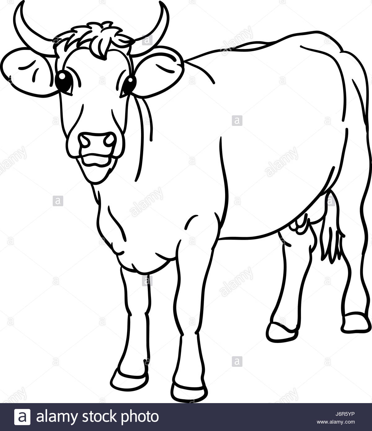 1200x1390 Isolated Animal Illustration Cow Draw Art Isolated Animal Mammal