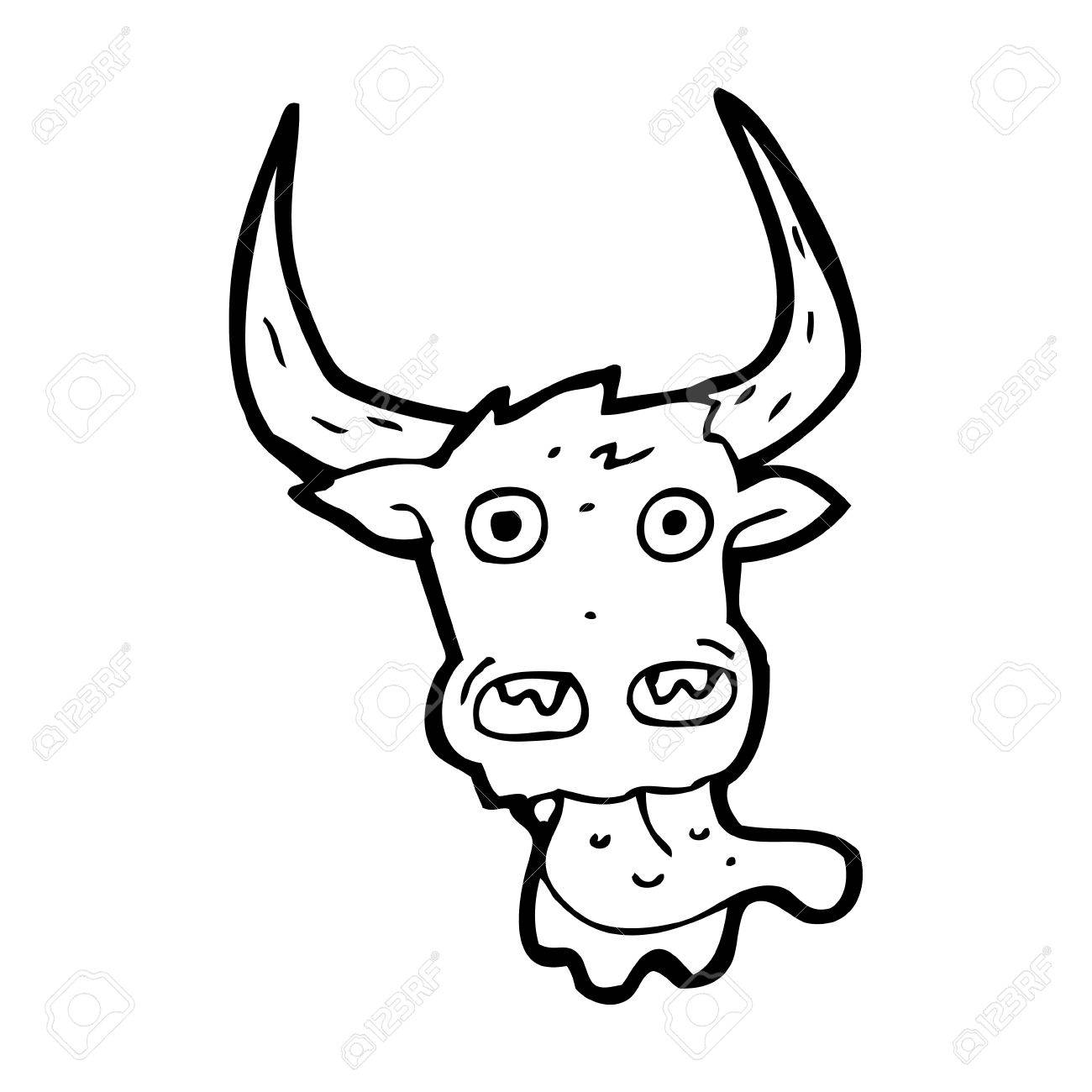 1300x1300 Cartoon Cow Face Royalty Free Cliparts, Vectors, And Stock