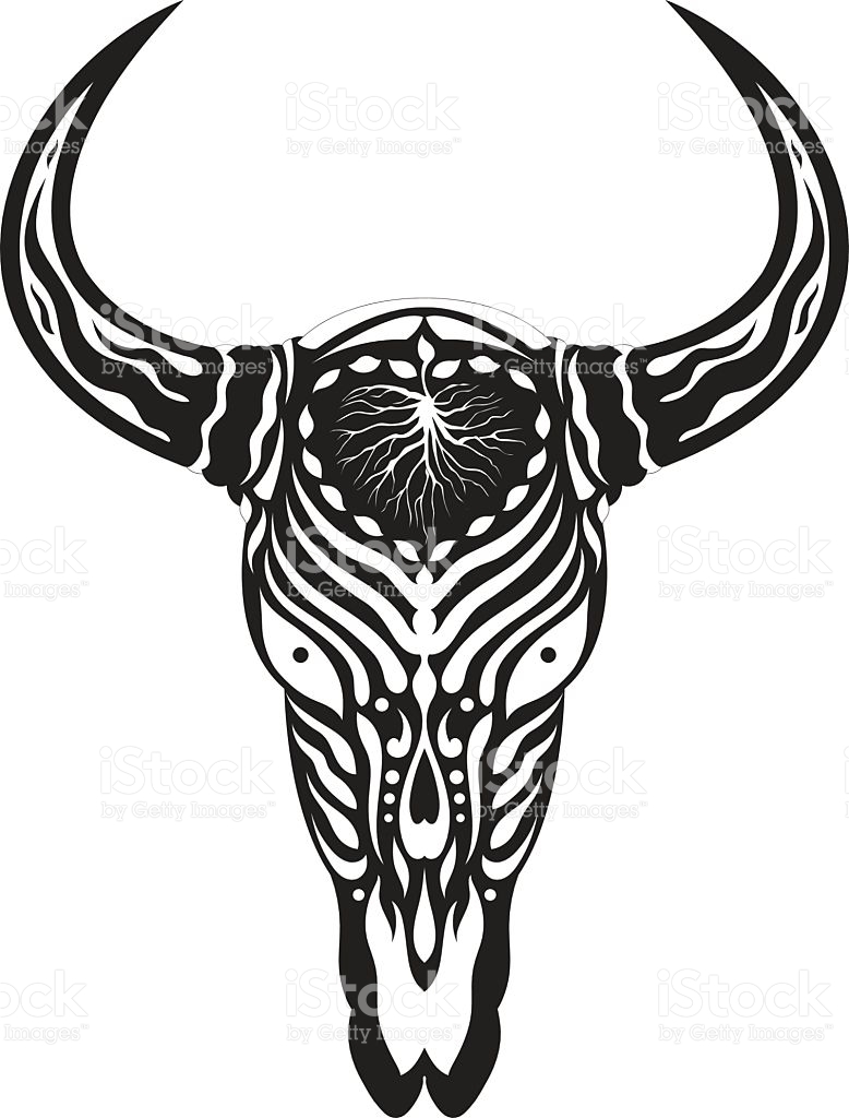778x1024 Bull Skull Clipart