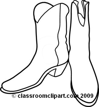 326x350 Cowboy Boots Clipart Black And White Clipart Panda