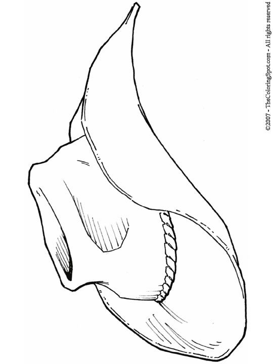 540x720 Drawing Of A Cowboy Hat Group