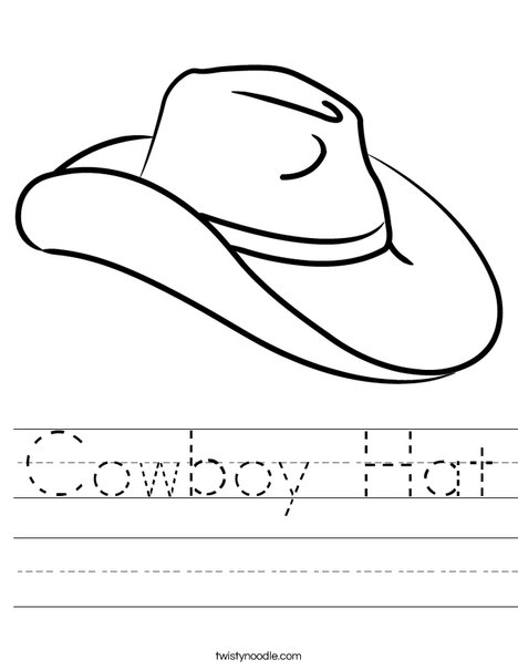468x605 Cowboy Hat Worksheet