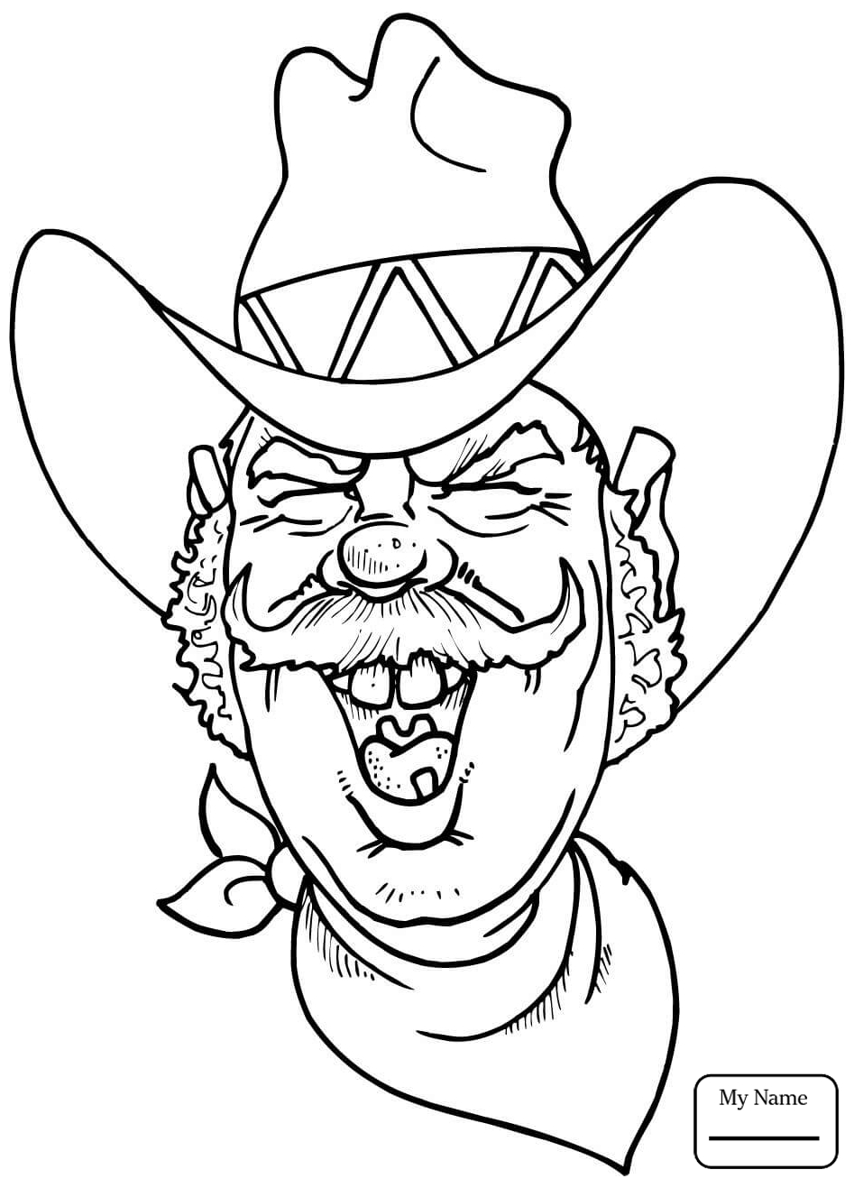 Cowboy Hat Drawing at GetDrawings | Free download