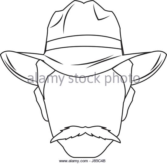 550x540 Leather Cowboy Hat Black And White Stock Photos Amp Images