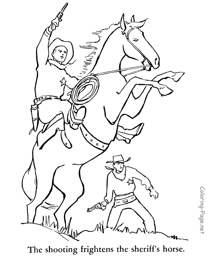 670x820 Horse Coloring Page