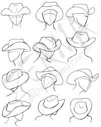 201x251 How To Draw A Cartoon Cowboy Hat Hobby Cowboys