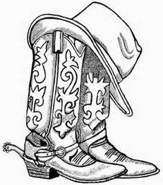 236x267 Image Result For Cowboy Boots Drawing Cards Amp Paper Crafts