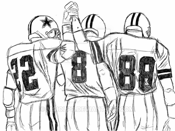 600x450 Triplets Dallas Cowboys By Mciolpz