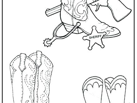 440x330 Cowboy Boots Coloring Pages Holiday Coloring Pages Cowboy Boot