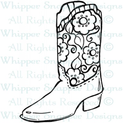 400x400 Cowgirl Boot