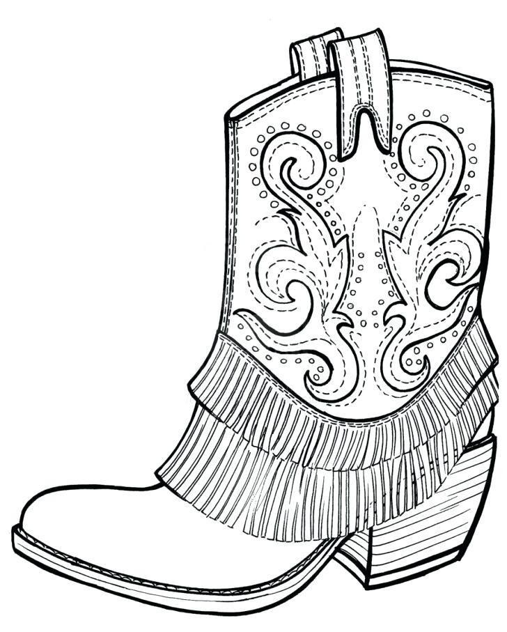 728x907 Dallas Cowboys Coloring Page Picture Of Cowboy Boots Coloring Page