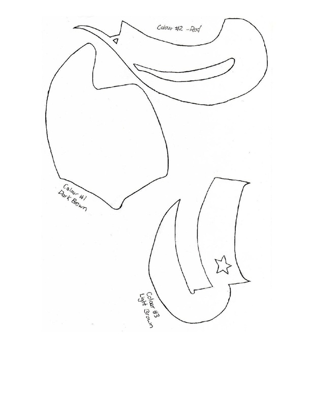 618x800 Cowboy Hat Template