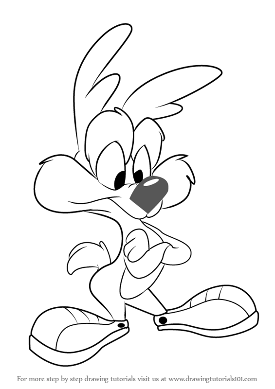 565x800 Learn How To Draw Calamity Coyote From Animaniacs (Animaniacs