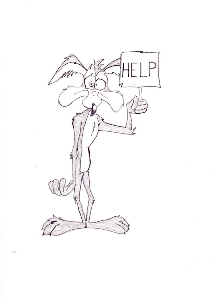 744x1042 Wile E Coyote By Liammcmanus