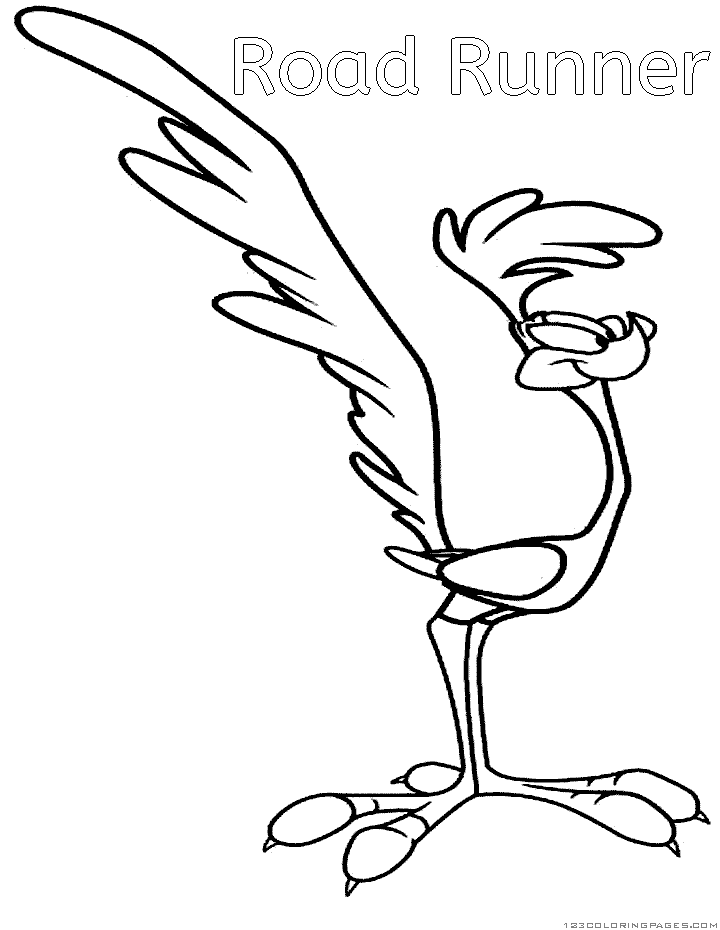 720x930 Wile Coyote And Road Runner Coloring Pages