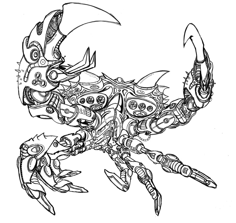 800x756 Chrome Crab