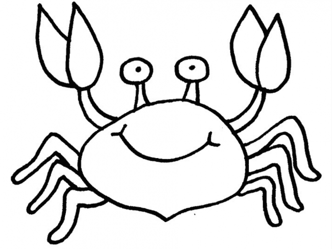 650x488 Sea Crab Coloring Sheets Nice Coloring Pages For Kids