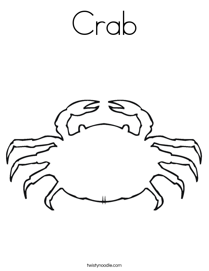 685x886 Crab Clipart Easy