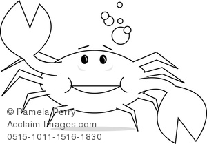 300x209 Crab Line Drawing Clipart Amp Stock Photography Acclaim Images