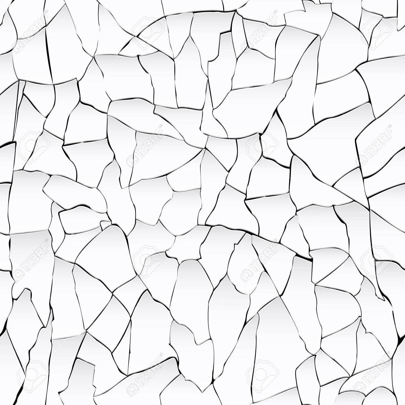 1300x1300 Old Cracked Paint On Wall Seamless Pattern Royalty Free Cliparts