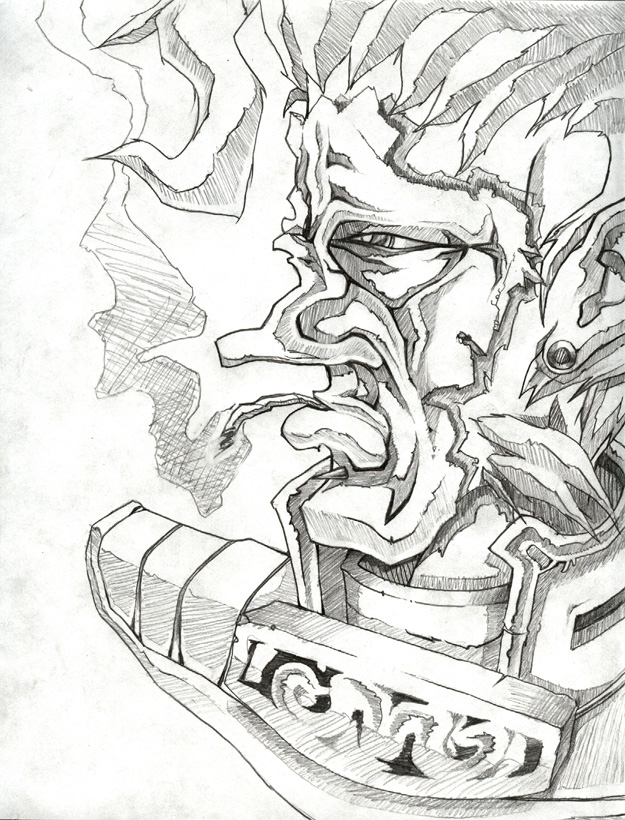 625x820 Cracked Mask Fool By Tekzilla