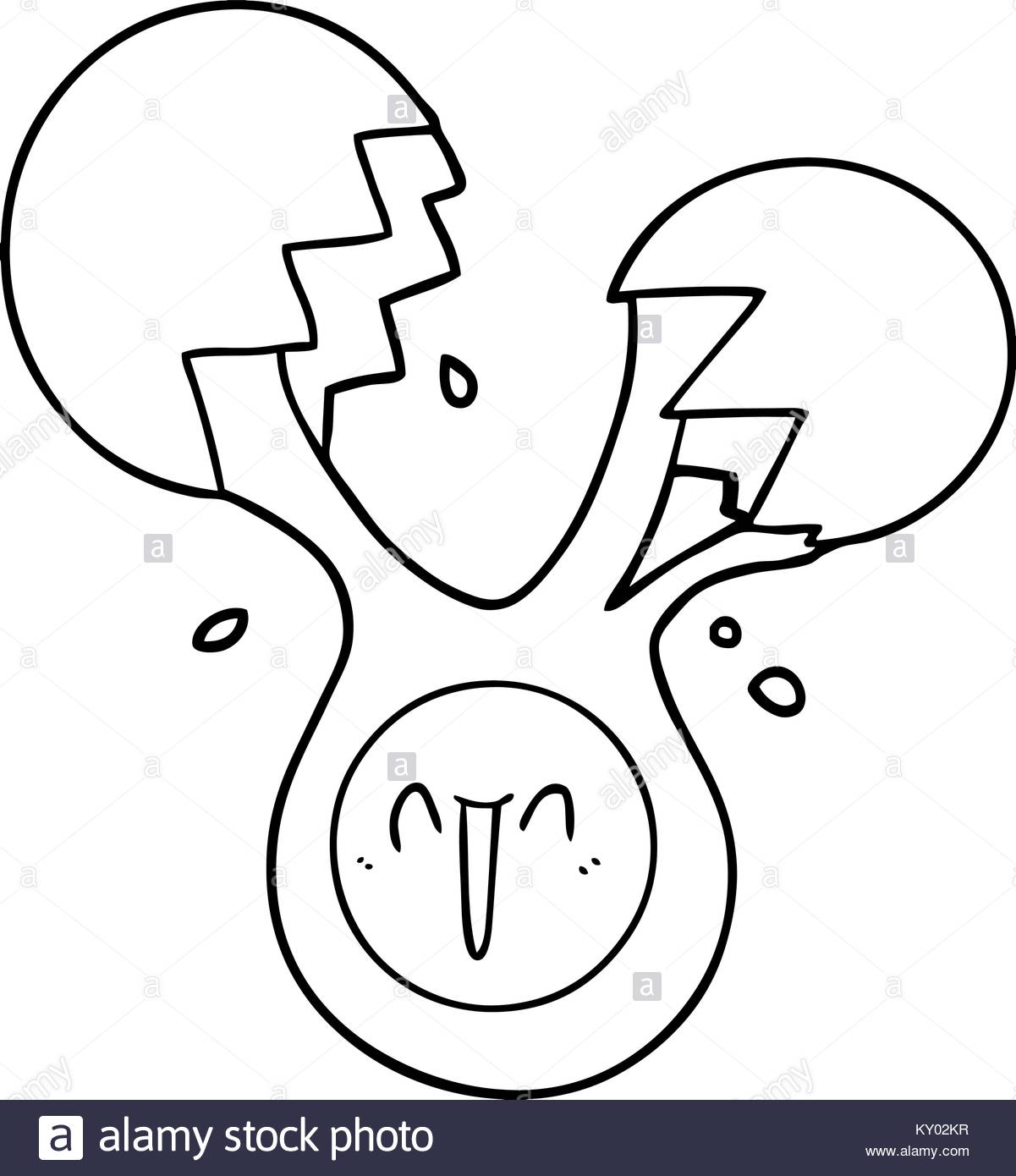 1201x1390 Cracked Egg Cartoon Stock Vector Art Amp Illustration, Vector Image