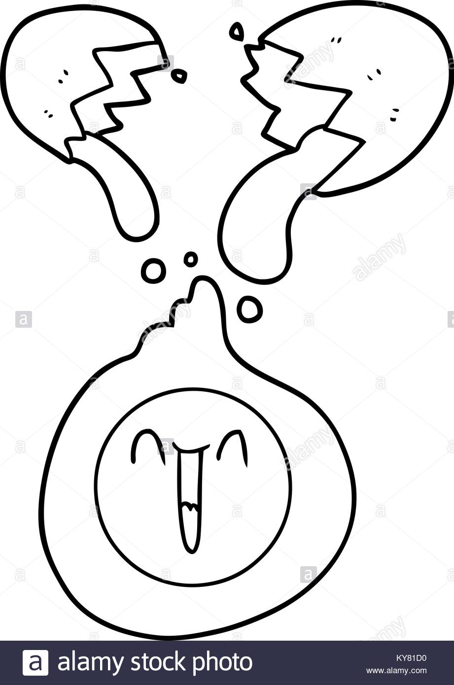 921x1390 Cartoon Cracked Egg Stock Vector Art Amp Illustration, Vector Image