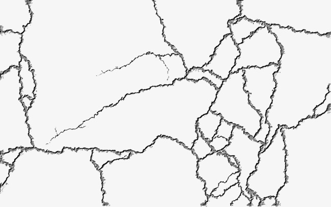 650x407 Wall Crack Lines, Line, Wall Cracks, Gray Png Image For Free Download