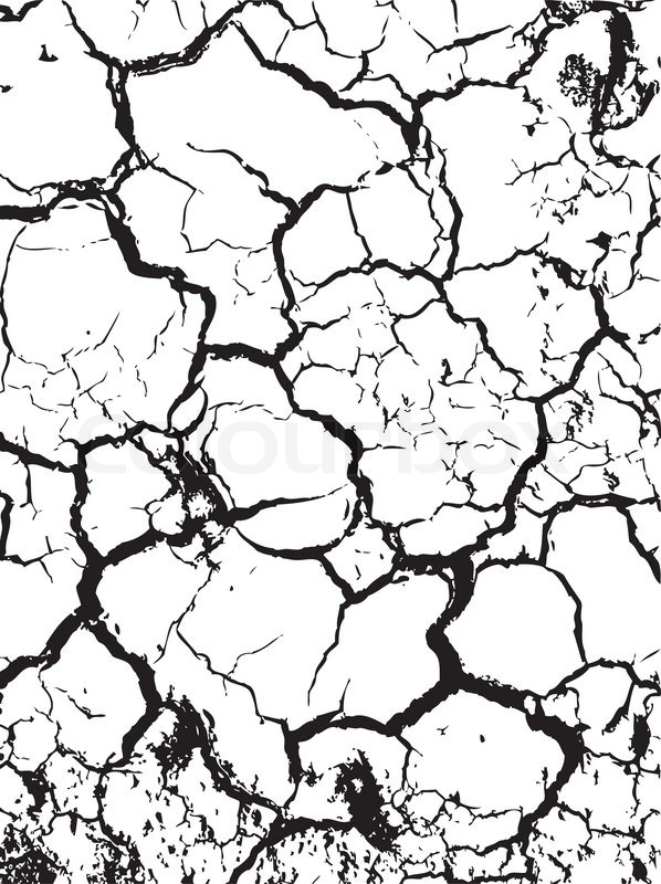 598x800 The Cracks Texture White And Black. Vector Background. Eps 8