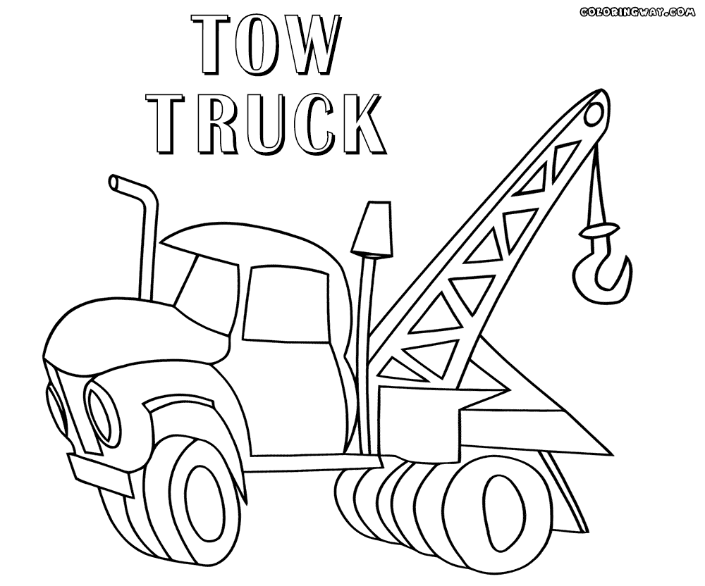 Crane Truck Drawing at GetDrawings | Free download