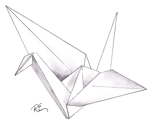 600x490 Daily Creativity Crane, Wishing For Recovery In Japannimlas Studios