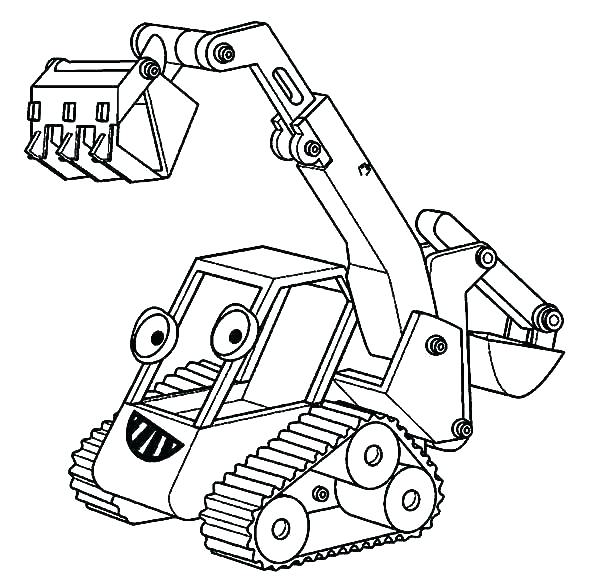 600x586 Elegant Construction Truck Coloring Pages Image Learn Colors