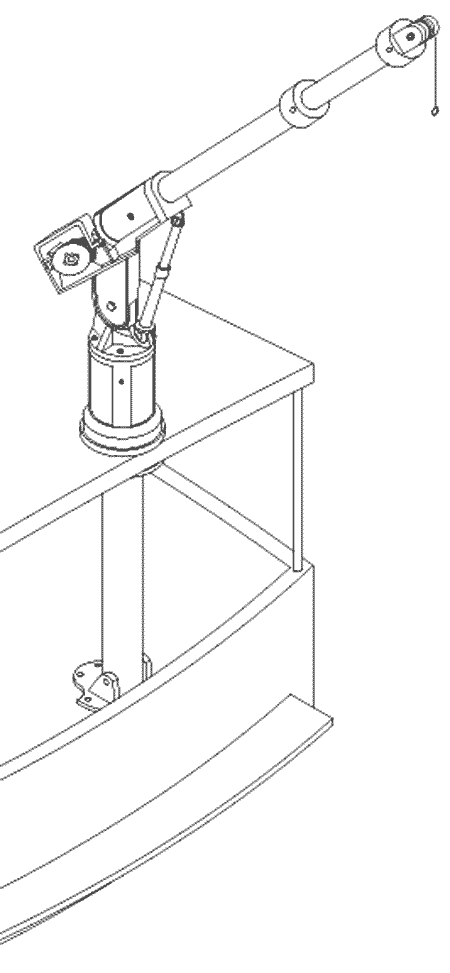 450x973 6500t Low Profile Rotating Crane