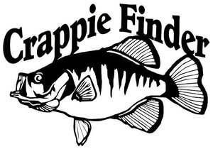 300x210 Crappie Finder Decal Md