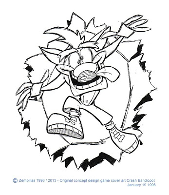 347x400 Crash Bandicoot