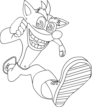 308x357 Crash Bandicoot