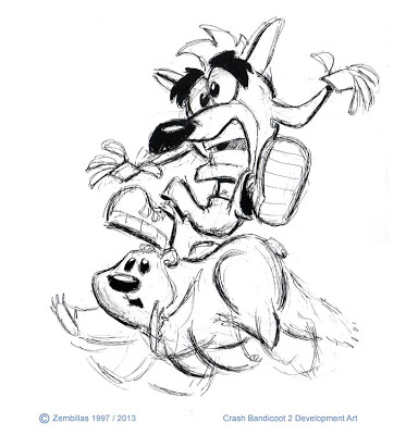 373x400 Charles Zembillas Crash Bandicoot 2