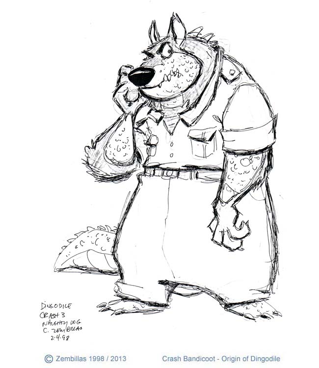 650x750 Charles Zembillas Crash Bandicoot