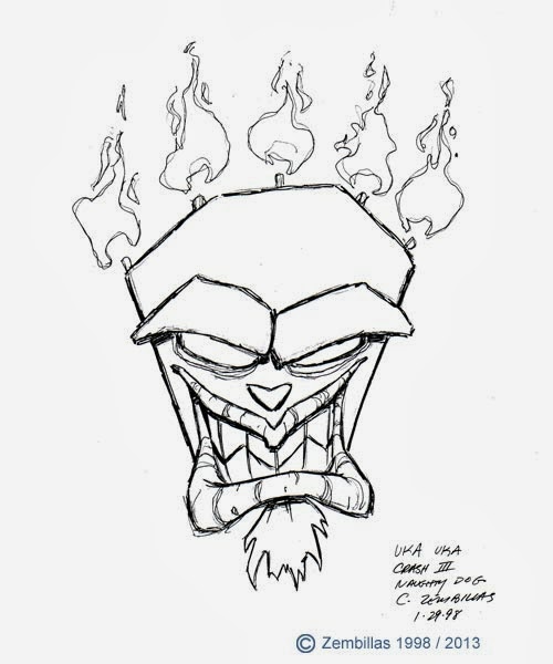 500x600 Charles Zembillas Crash Bandicoot