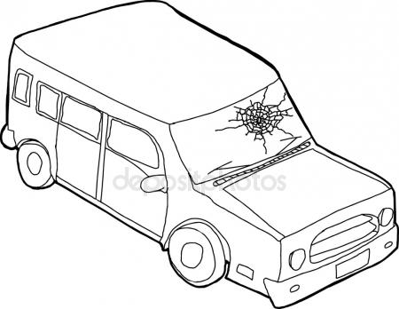 450x348 Broken Car Window Stock Vectors, Royalty Free Broken Car Window