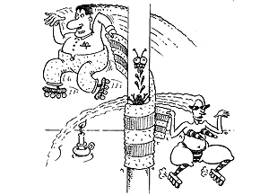 300x217 How Can Waves Be Crashing On All Sides Of An Island