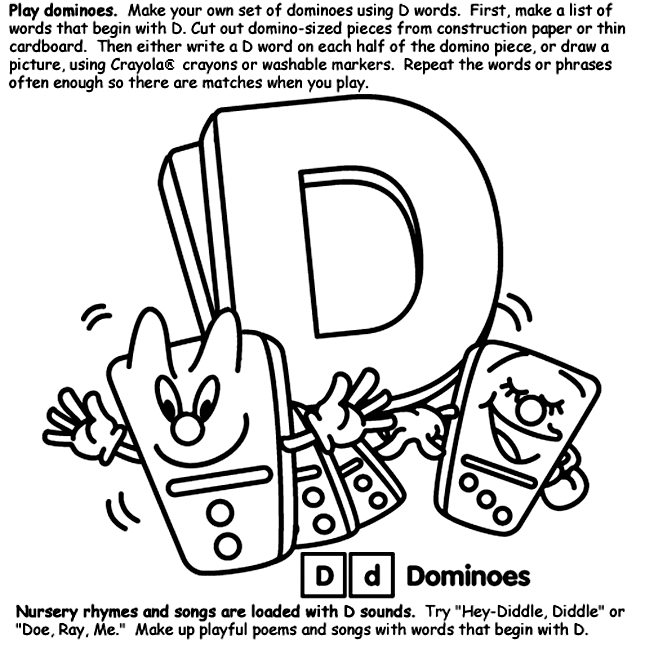 645x645 Alphabet D Crayola.co.uk