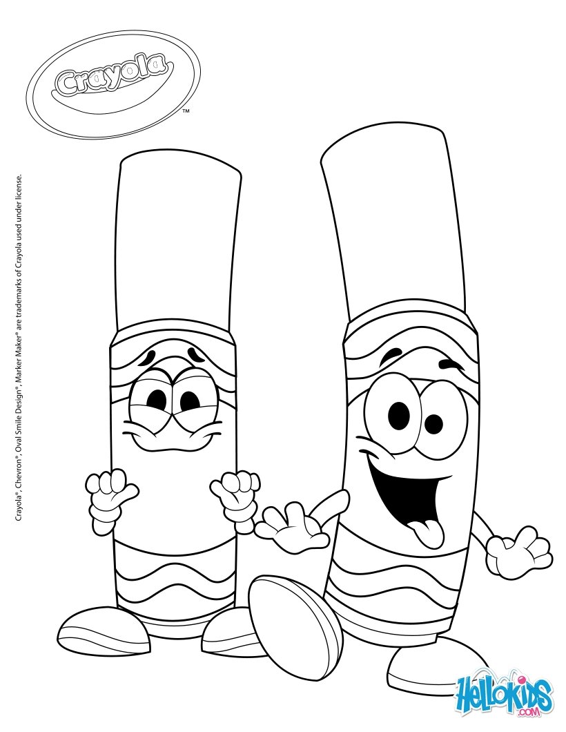 820x1060 Crayola 4 Coloring Pages