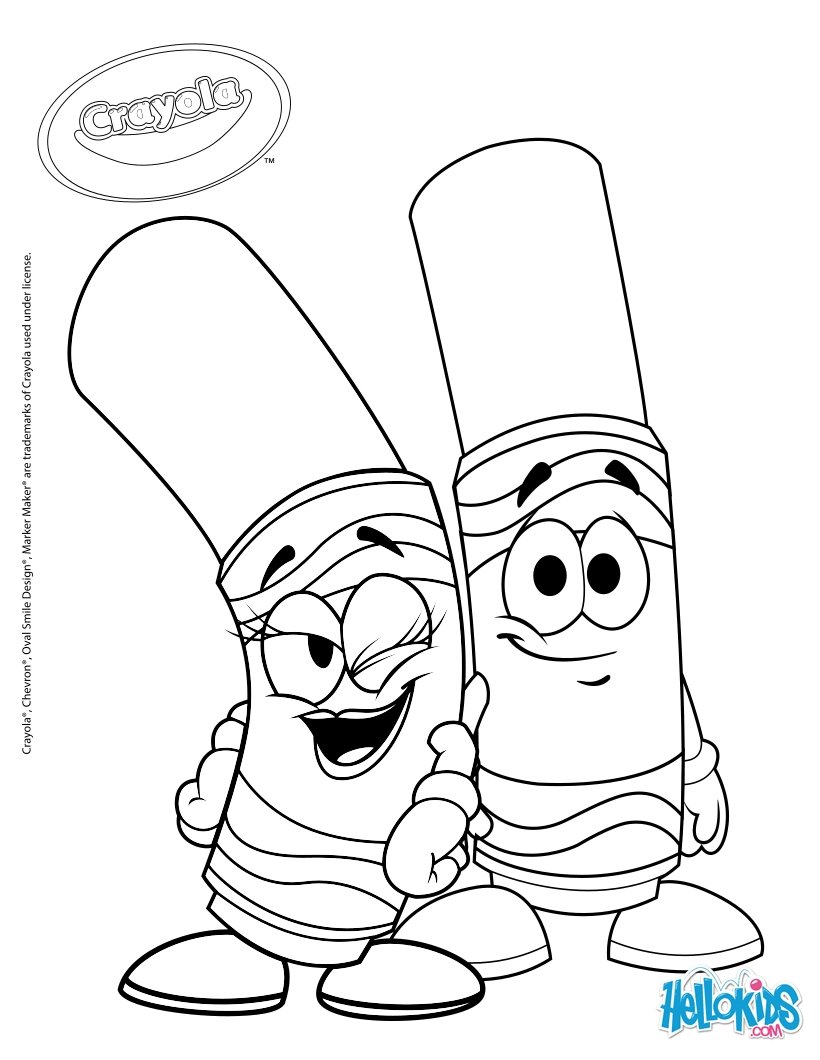820x1060 Crayola 6 Coloring Pages