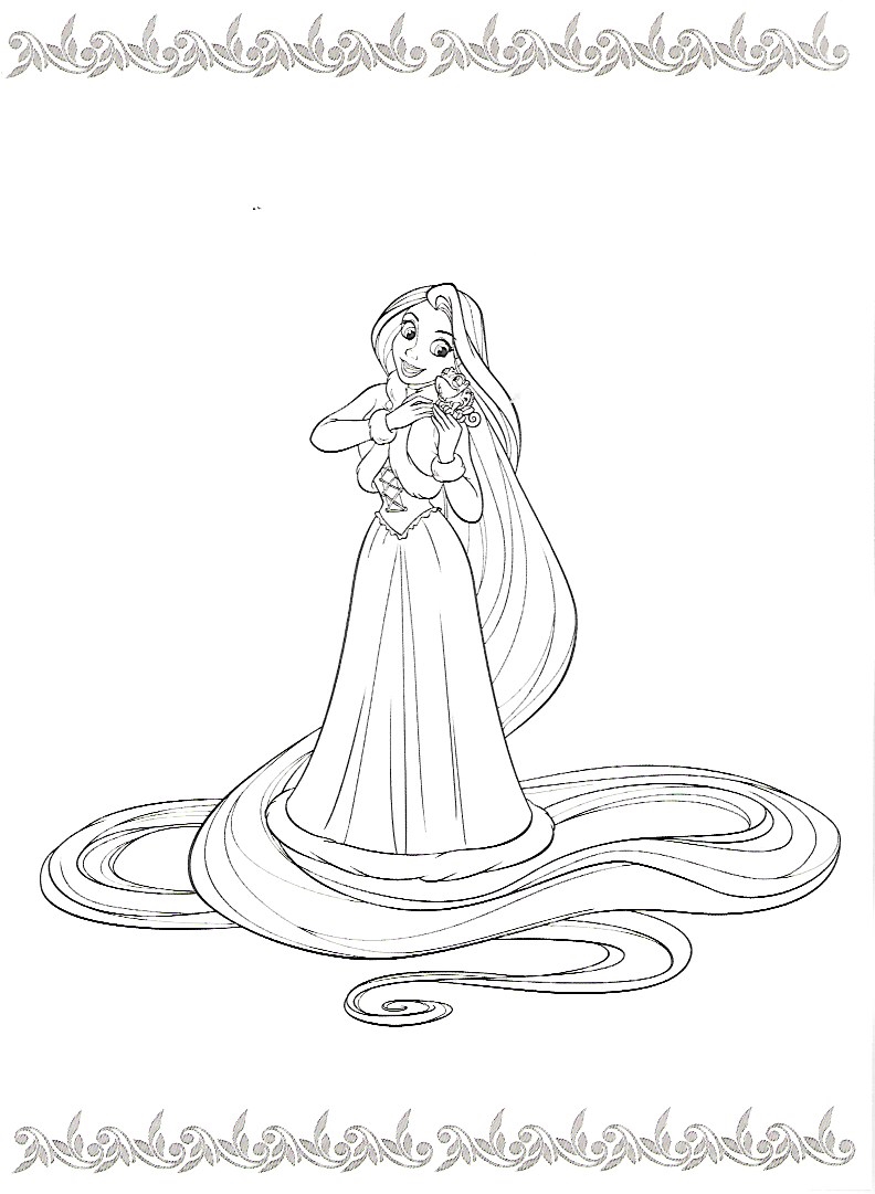 792x1081 Pin By Jody Kyle On Coloring Pages Tangled