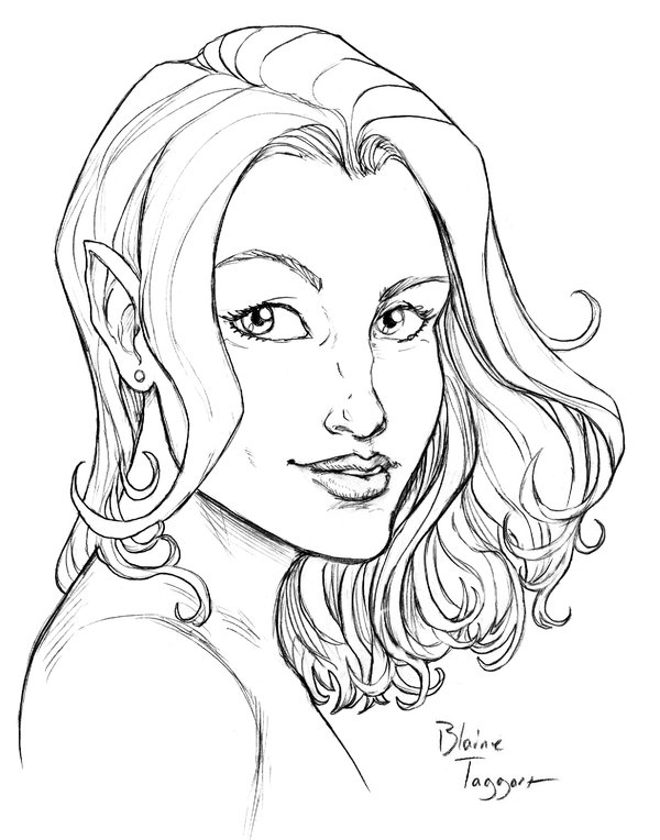 600x764 Pin By Nathalie Monio On Coloriage Heroic Fantasy