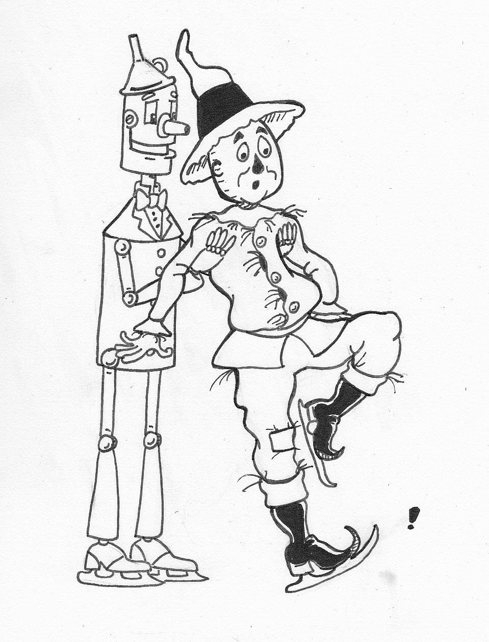 959x1259 Ice Skating Drawings Maldonado's Oz Art Drawings For Friends