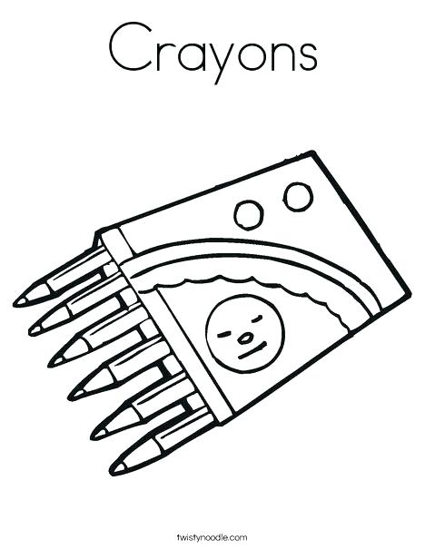 468x605 Fresh Crayon Coloring Pages Or Click To See Printable Version